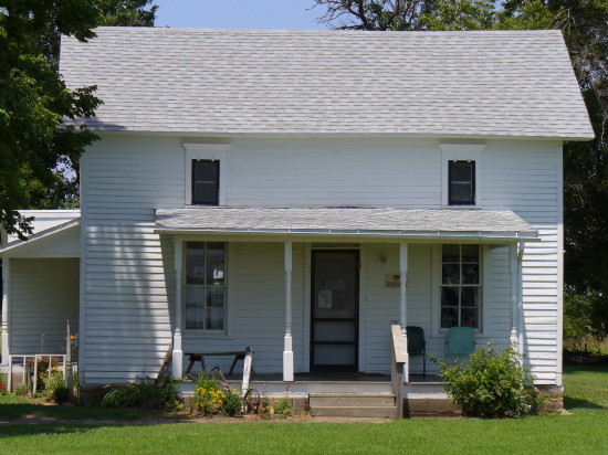 Built about 20 years after the Ingalls family left the territory - the farmhouse is now used as a gift/book store