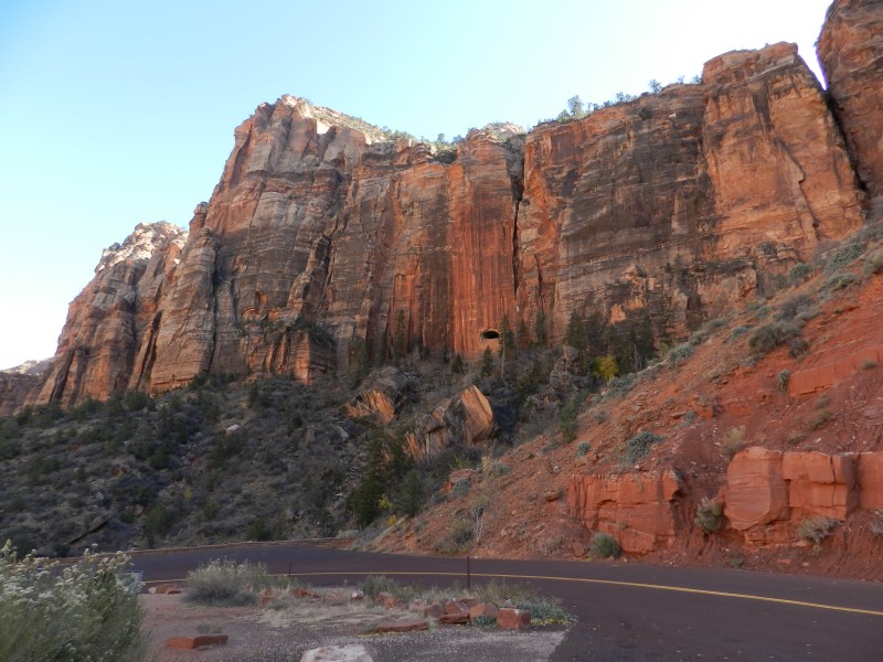 The Tunnel at Zion National Park One Road at a Time