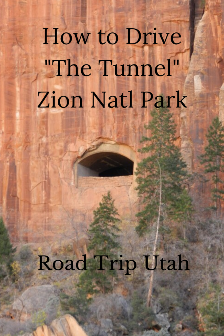 The Tunnel at Zion National Park One Road at a Time