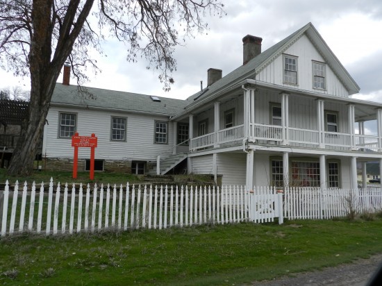 The stage stop, which now looks to be a private home