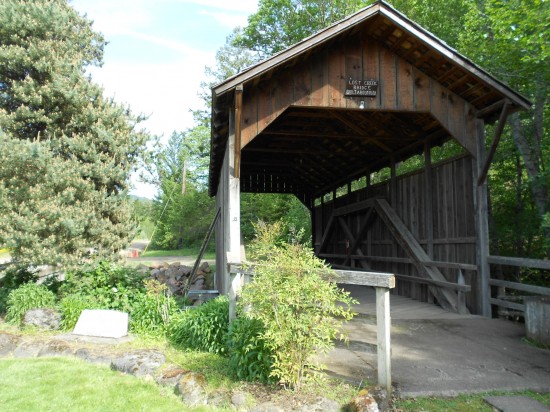 The oldest and shortest covered bridge in Oregon - built in 1881 it is 39' long