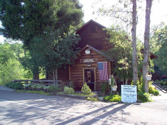 Last Creek Pioneer Hall