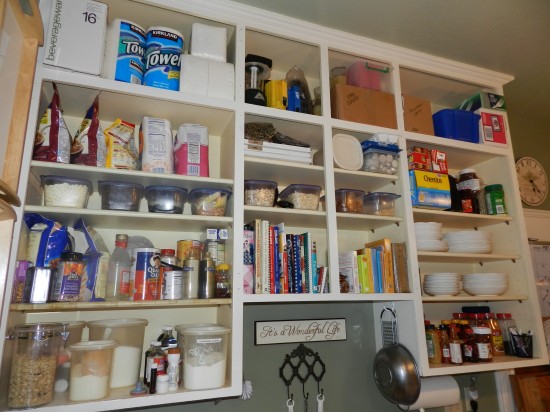 The cabinets above my sink.