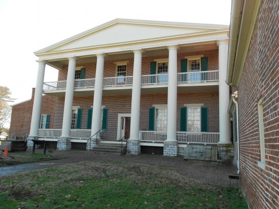 The Hermitage - back entrance