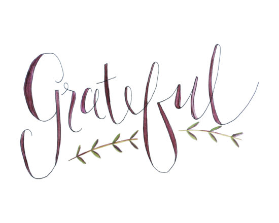 Grateful - vs - Thankful - One Road at a Time