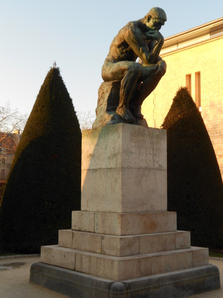 The Thinker - Musee Rodin, Paris