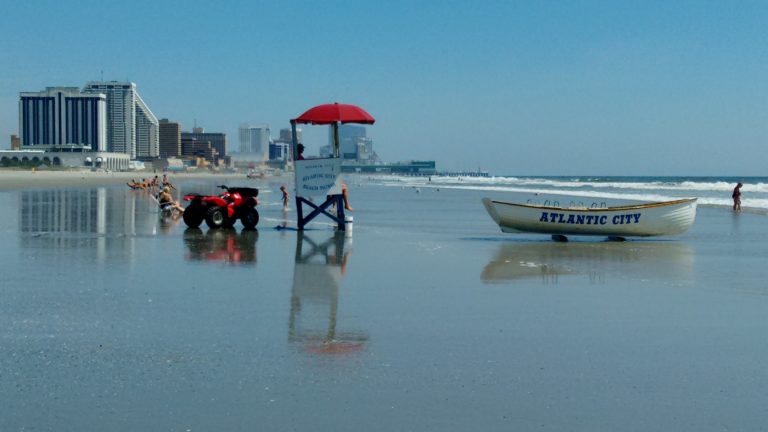 The Atlantic City Beach & Boardwalk - One Road at a Time