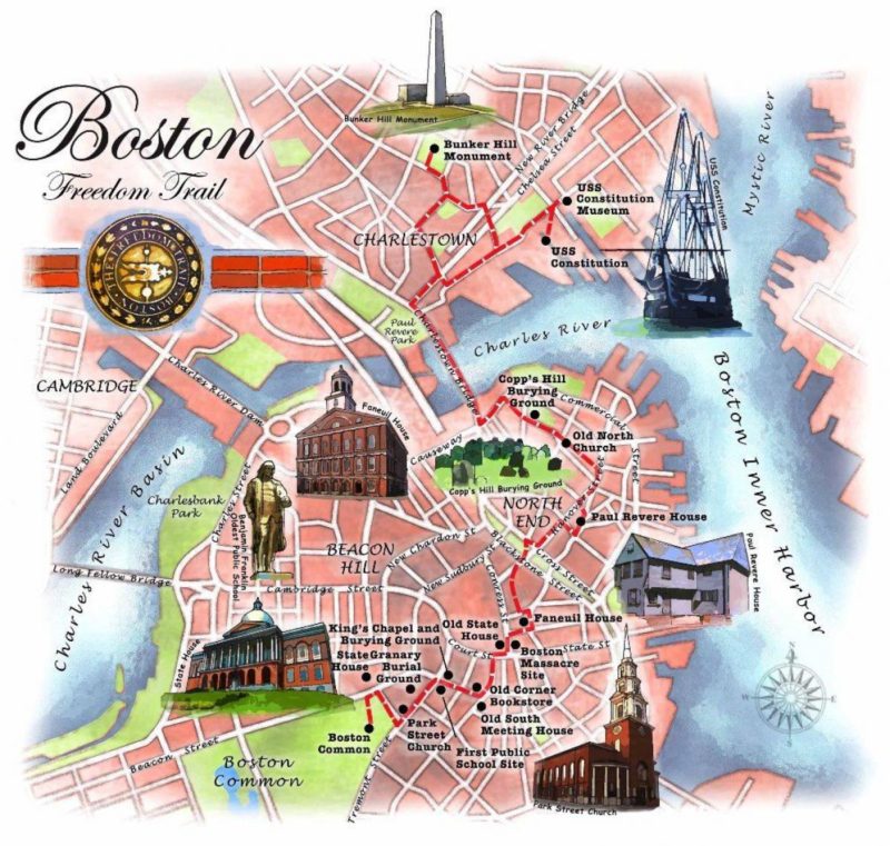 freedom trail boston virtual tour