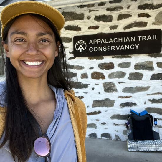 women hiking the Appalachian trail